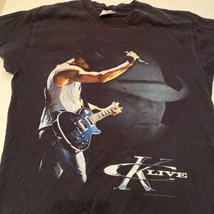 COPY - Vintage Concert T-shirt 
Kenny Cheney Size Small